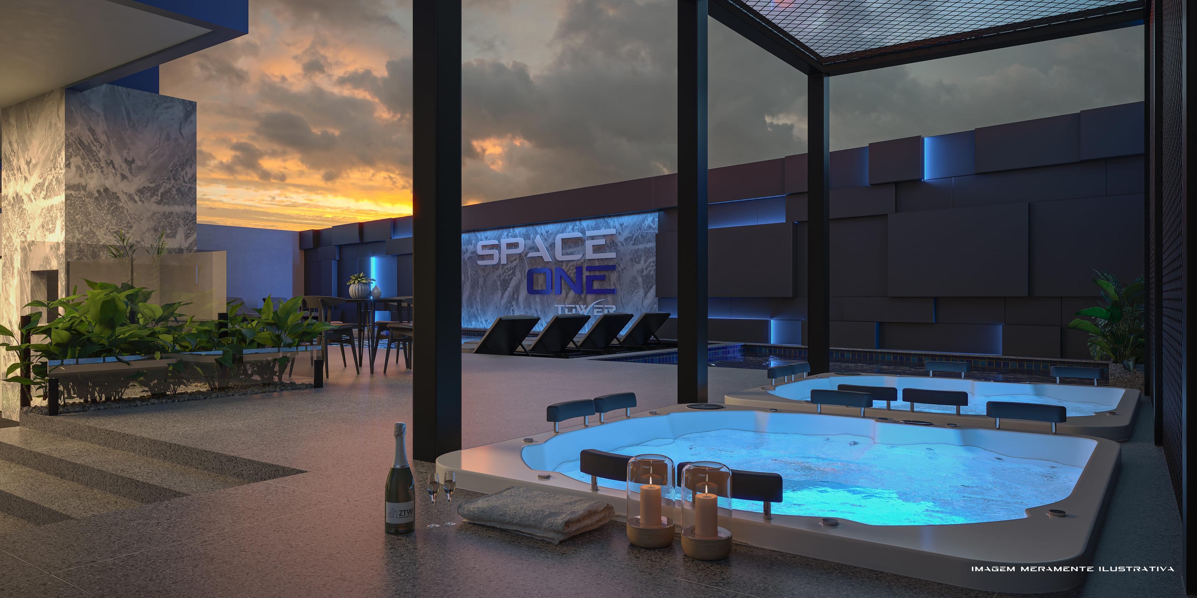 Space One Tower Andar Alto