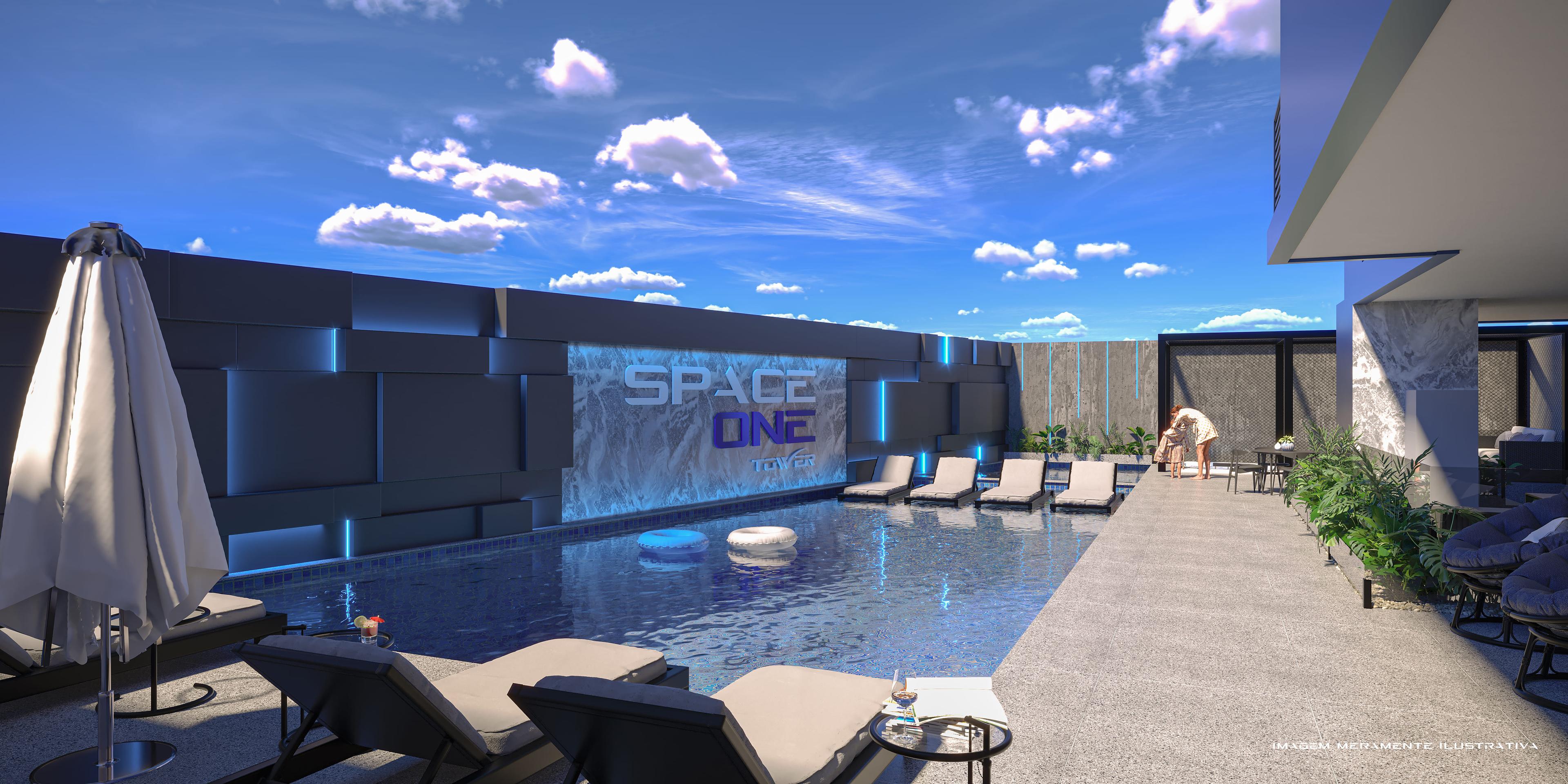 Space One Tower Andar Alto