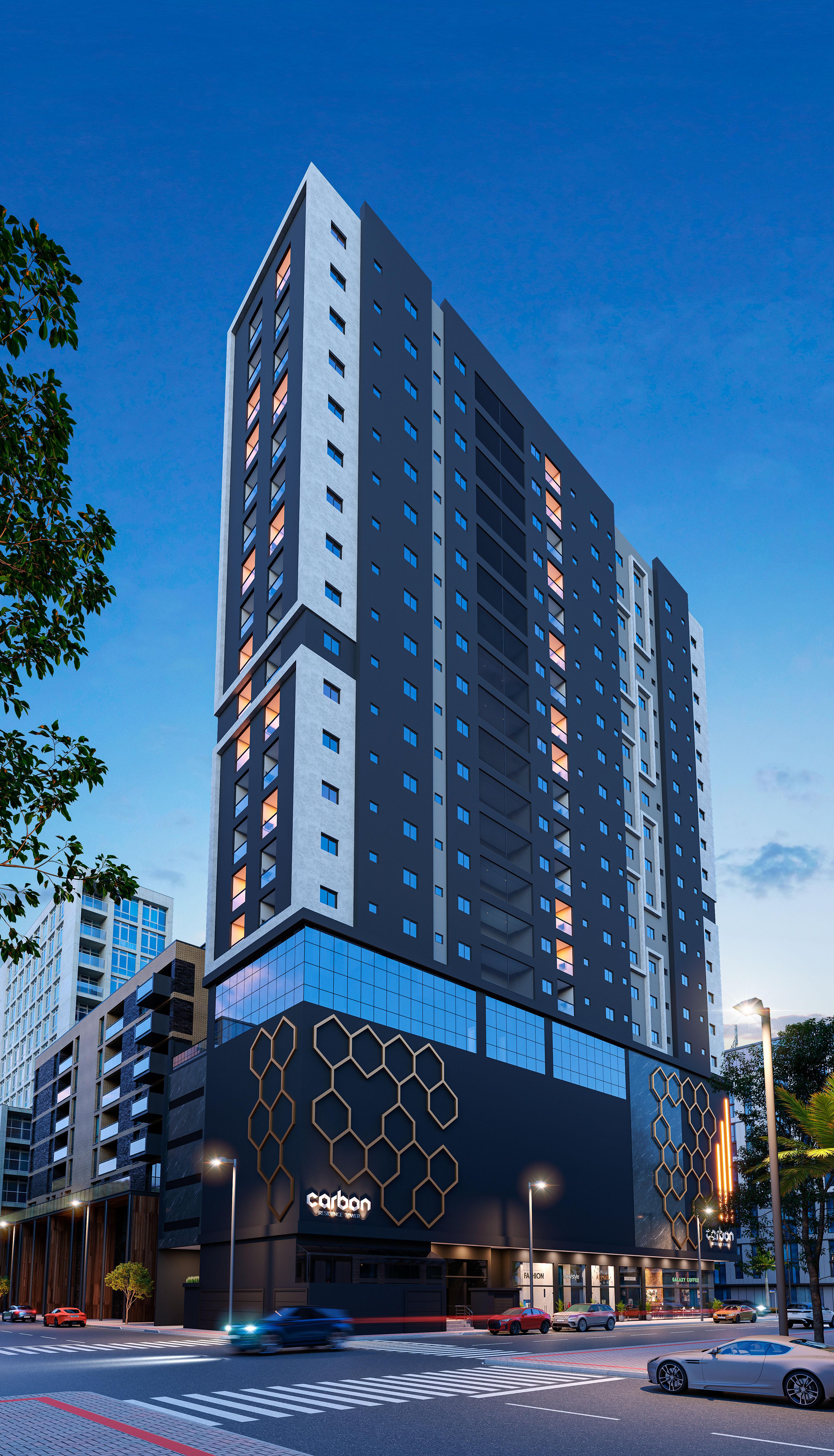 Apartamento no Carbon Residence Tower