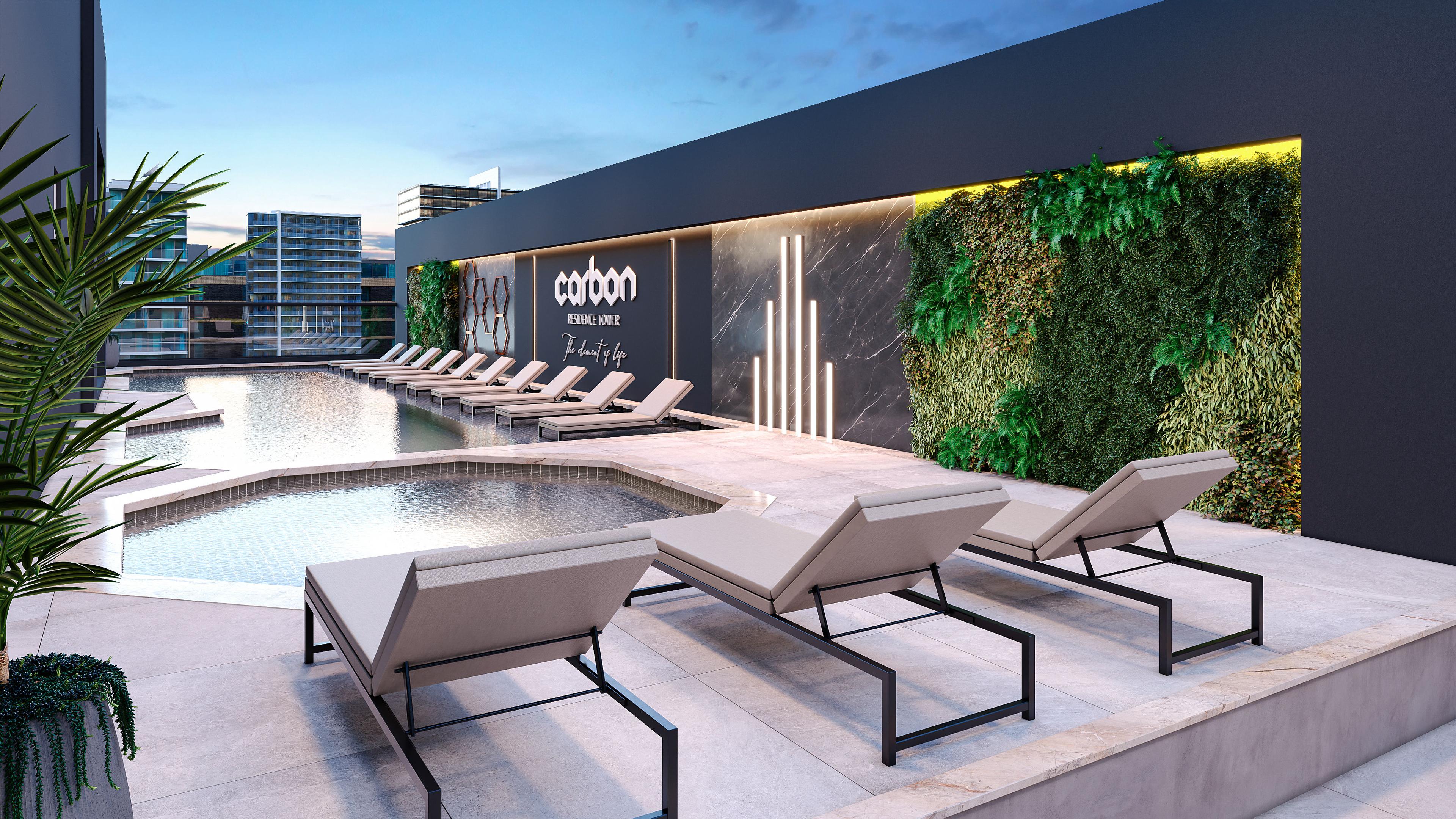 Apartamento no Carbon Residence Tower