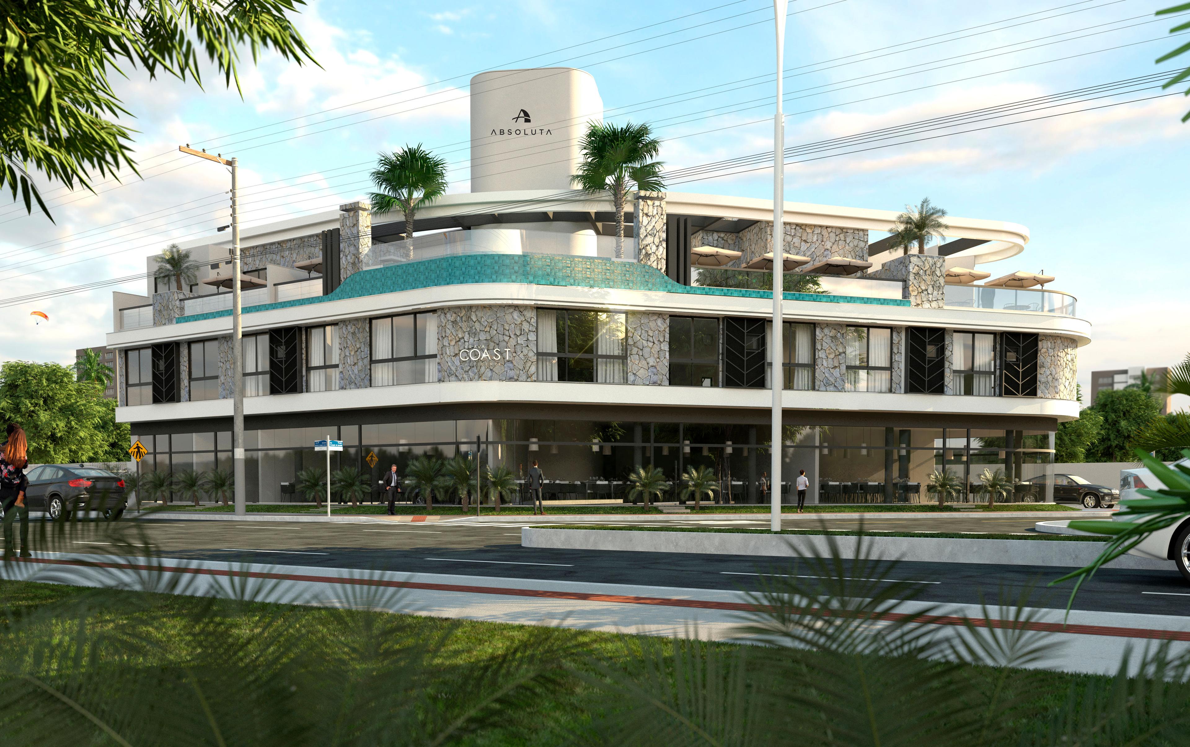 Venda de andar alto no Brava Coast Residence