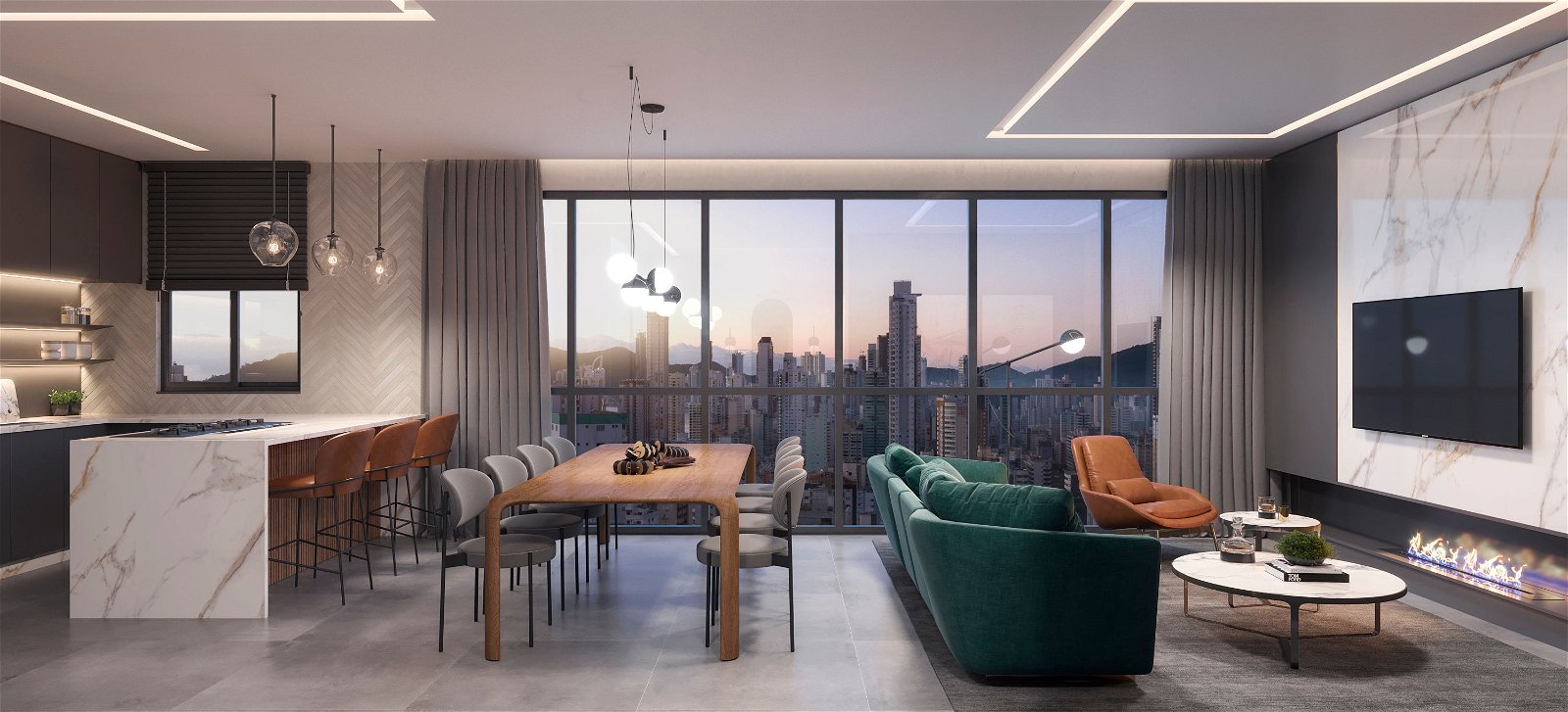 Andar alto à Venda no Soho Village