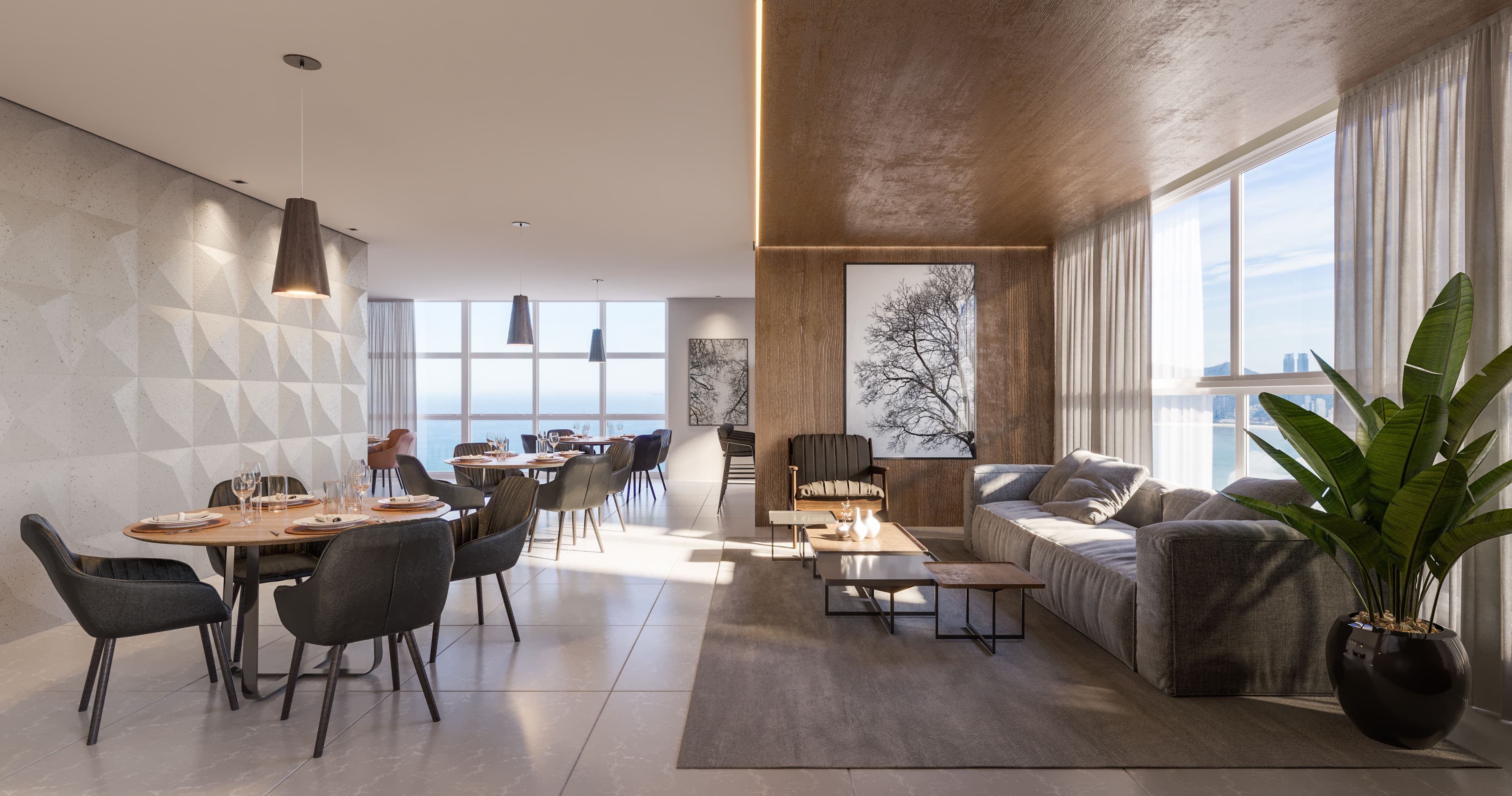 Apto à venda no Residencial Meridian Tower