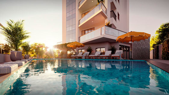 Apartamento no Cyano Mare Residence