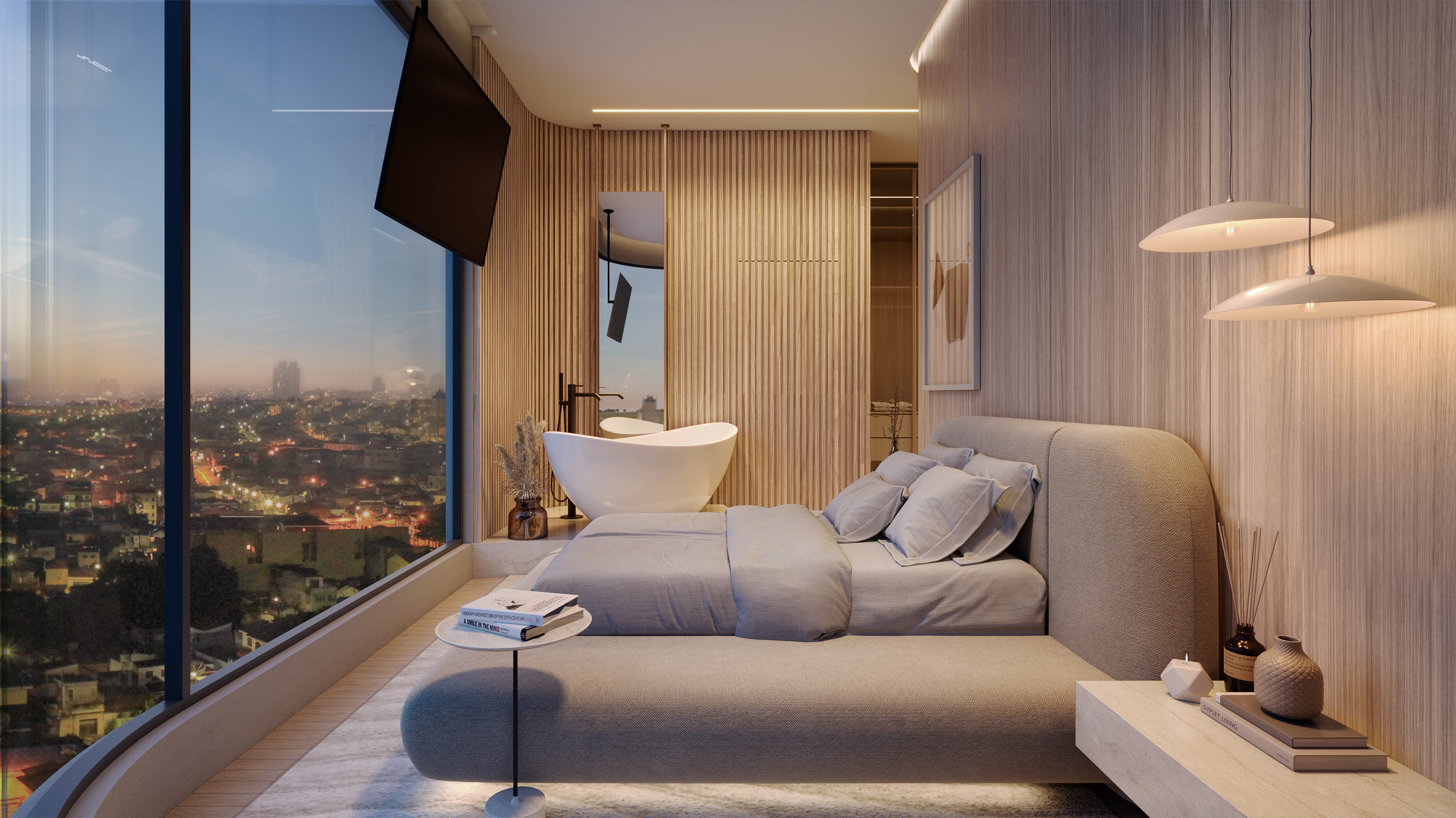 Apartamento no Central Garden Residence