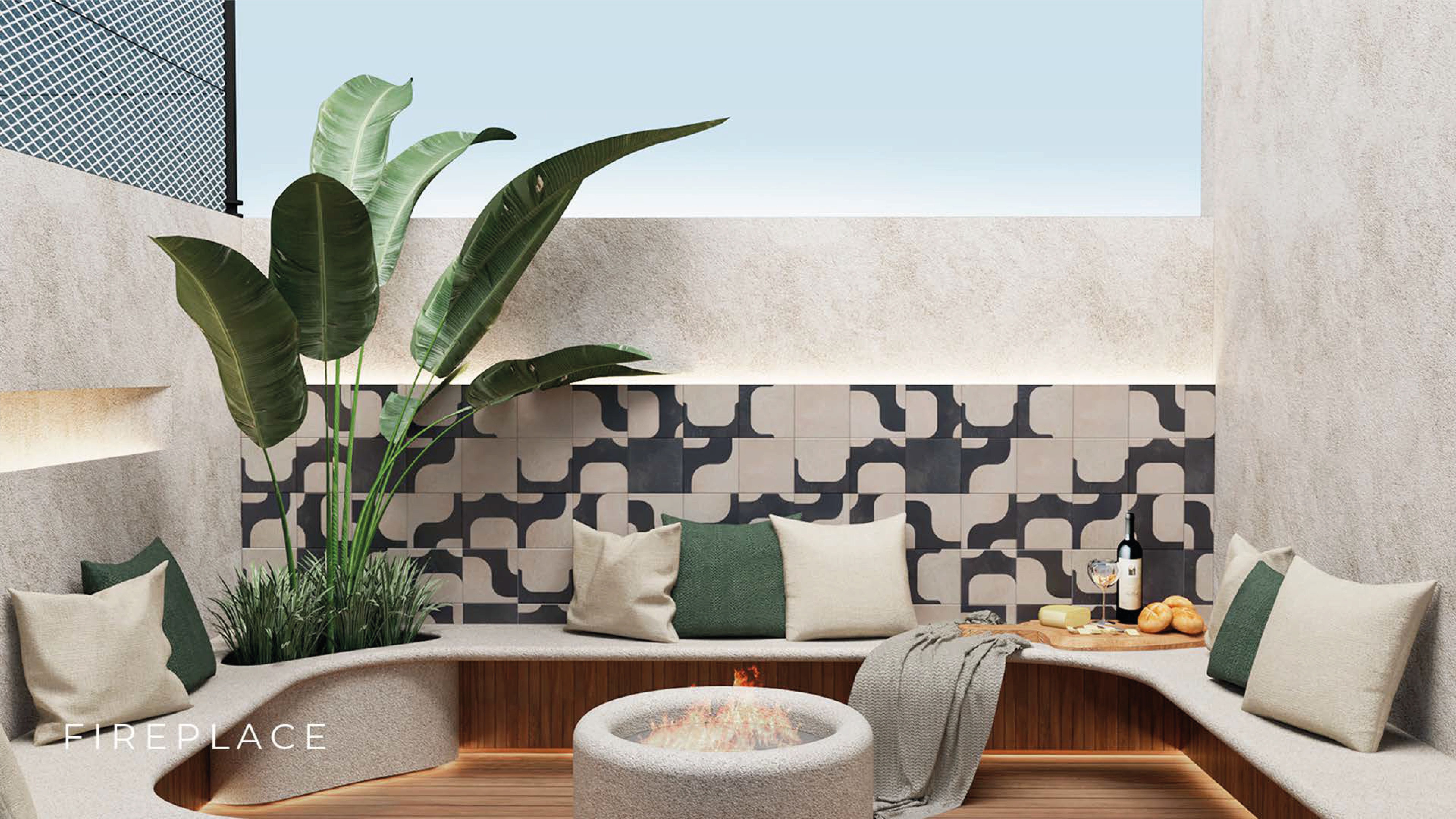 Central Garden Residence Andar Alto