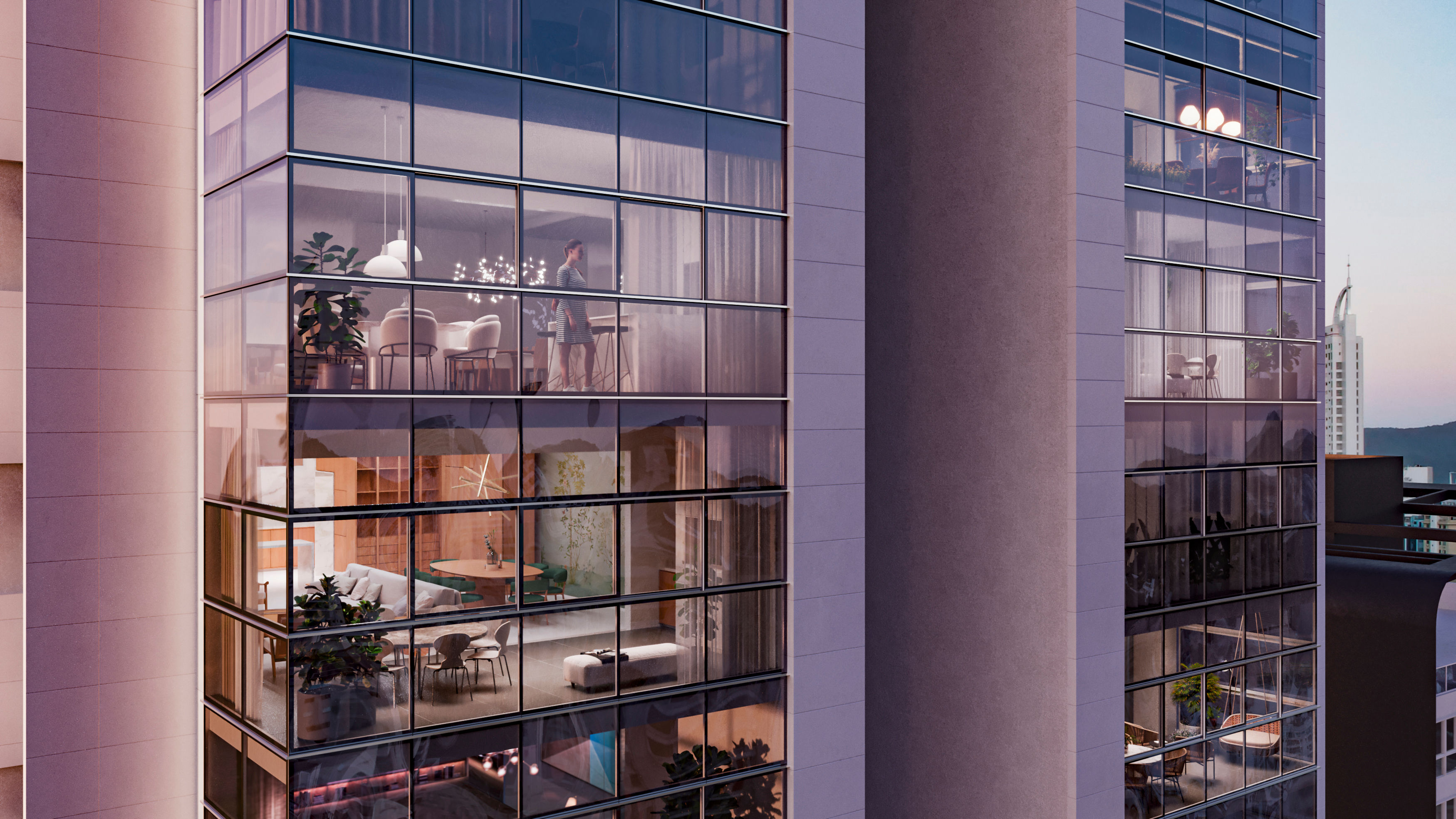 Apartamento à venda no Diamond Crystal Tower