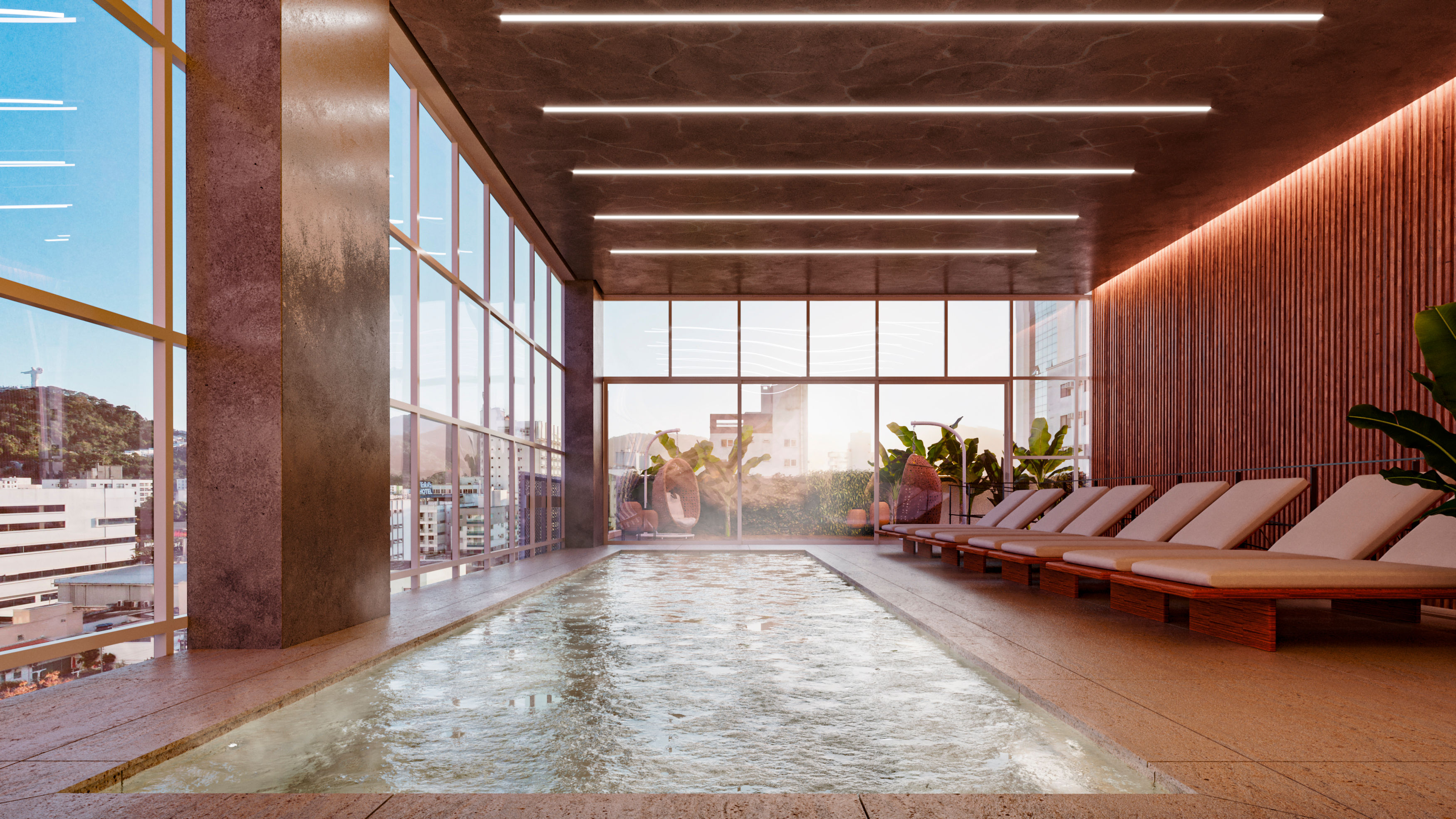 Venda de andar alto no Diamond Crystal Tower