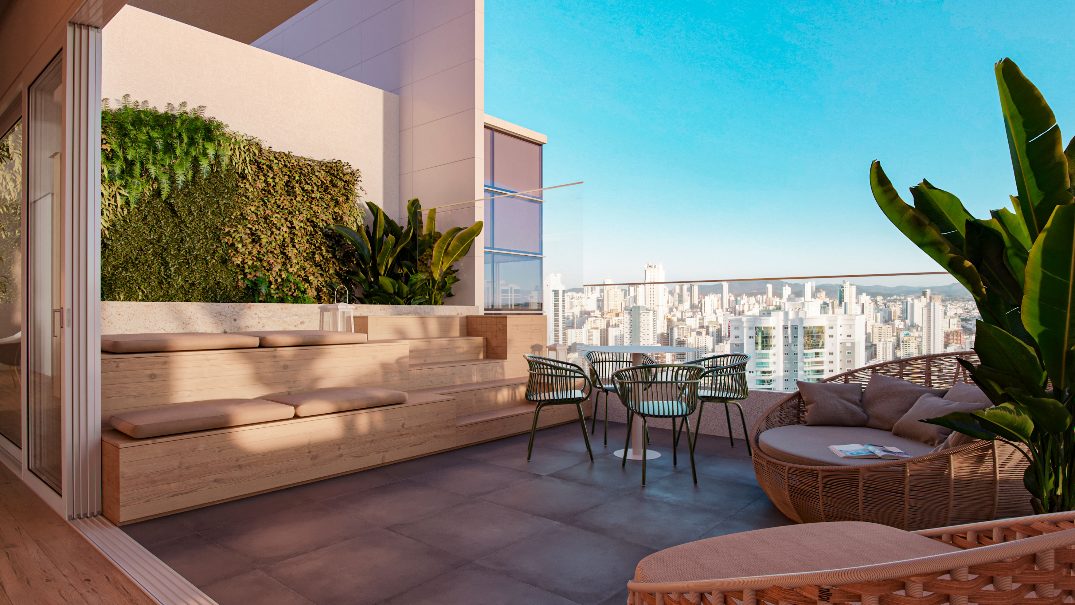 Venda de andar alto no Diamond Crystal Tower