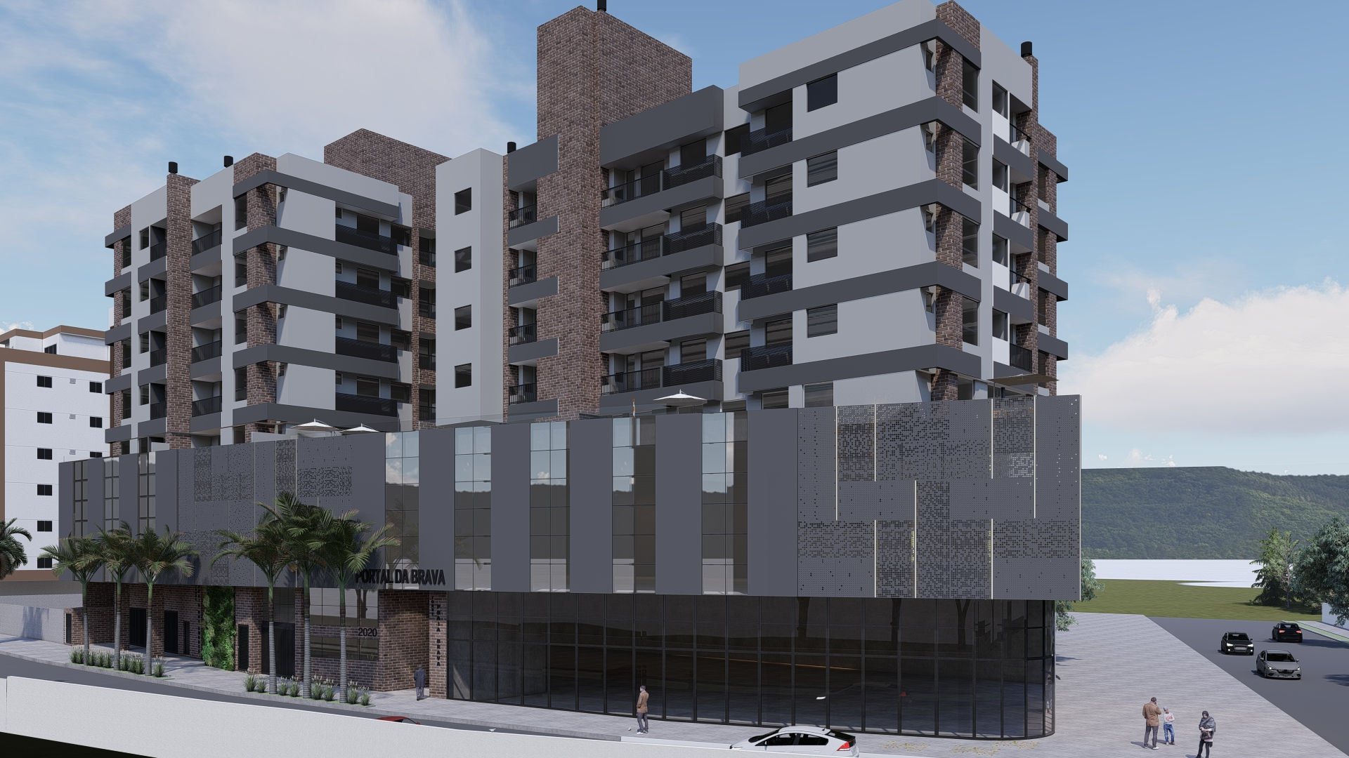 Ap no Portal da Brava Residencial
