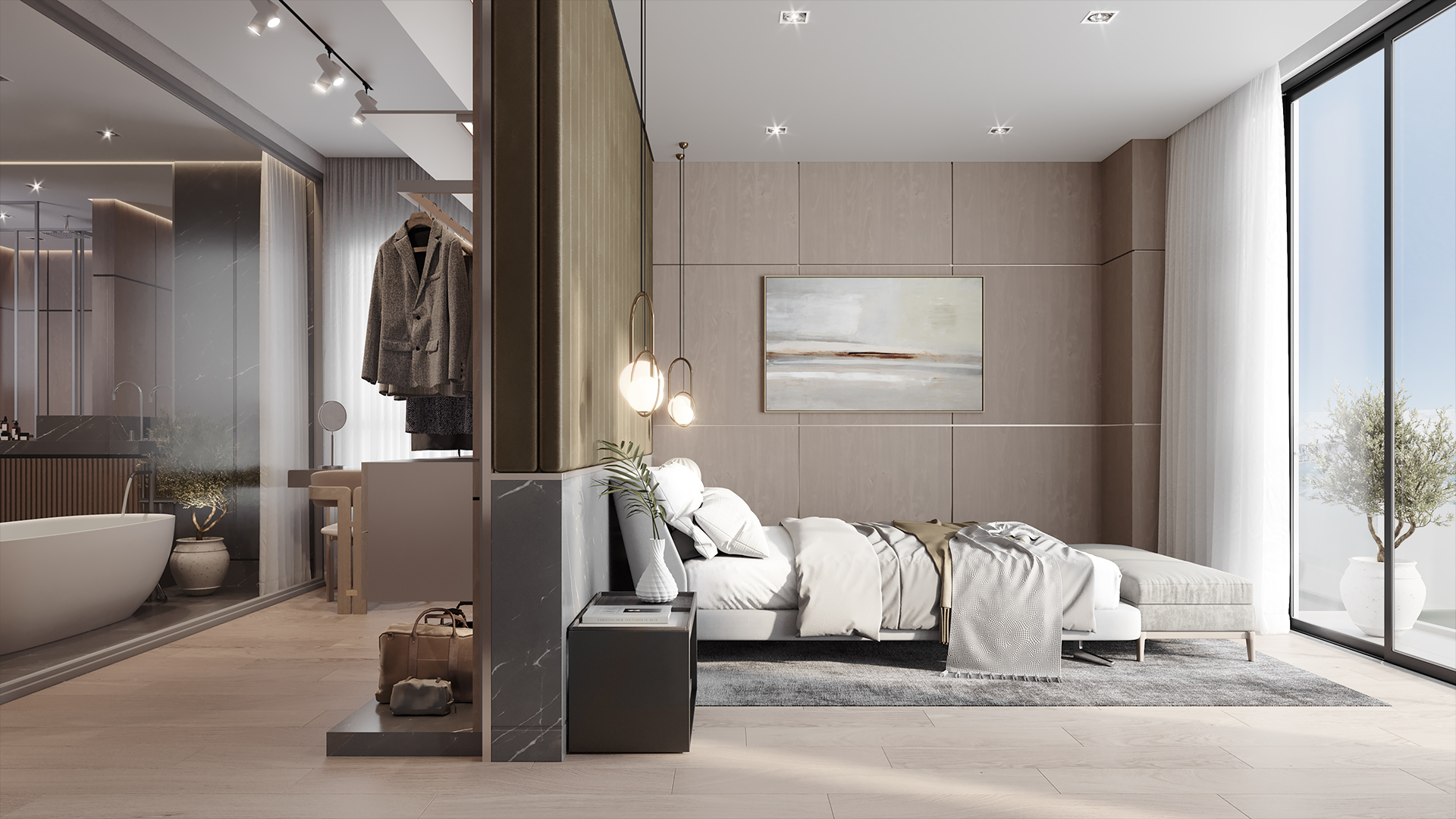 Andar alto no Harmony Ocean Front