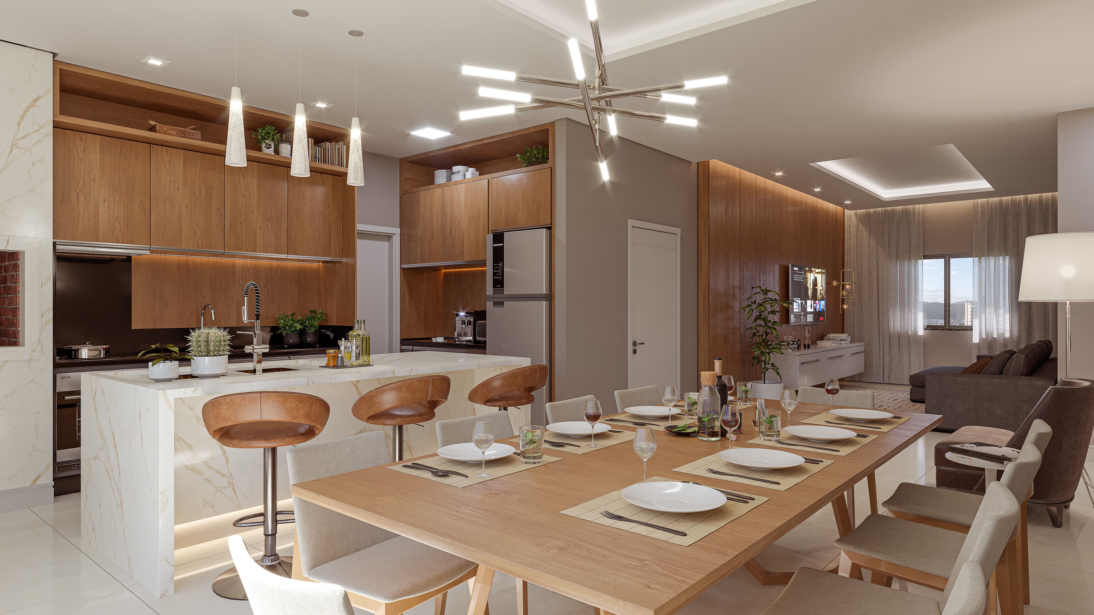Apartamento no Edifício Ilhas Fiji Residence