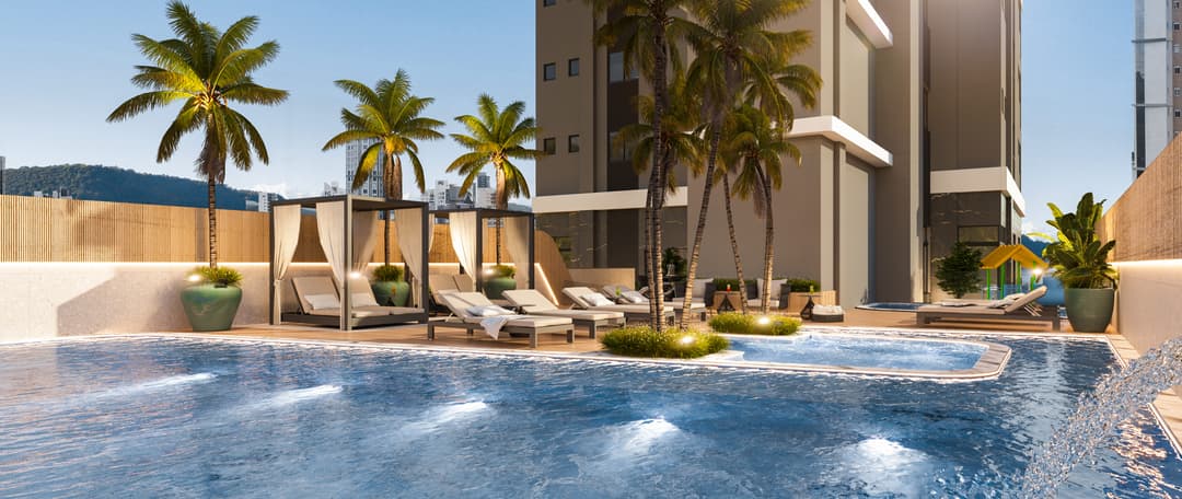 Apartamento no Newport Beach Residence